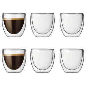 Bodum Pavina Espresso Cup 8cl 6-pack