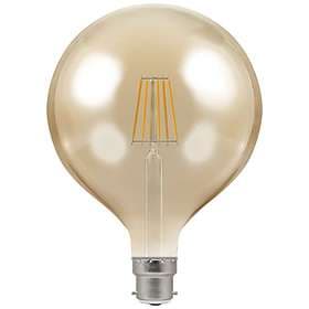 Crompton LED Antique-Bronze G125 Filament 638lm 2200K B22 7.5W (Dimmable)