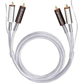 Oehlbach Silver Express Plus 2RCA - 2RCA 0.5m