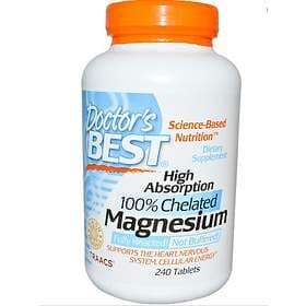 Doctor's Best High Absorption Magnesium 100mg 240 Tablets