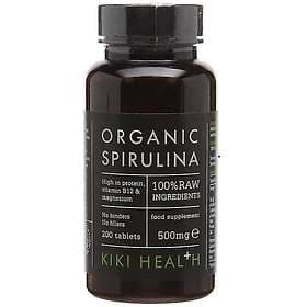 Kiki Health Organic Spirulina 500mg 200 Tablets