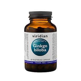 Viridian Ginkgo Biloba Leaf 60 Capsules