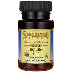 Swanson Ultra Albion Chelated Zinc 30mg 90 Capsules