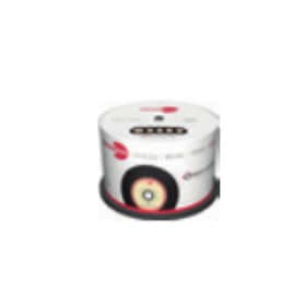 PRIMEON CD-R 700MB 52x 50-pack Cakebox Black-vinyl-disc