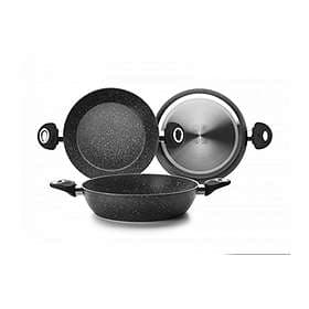 Ibili 440832 Deep Fry Pan 32cm (with 2 Handles)