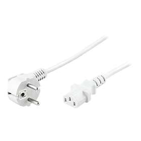 MicroConnect CEE 7/7 (angled) - IEC C13 1.8m