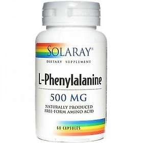 Solaray L-Phenylalanine 500mg 60 Capsules