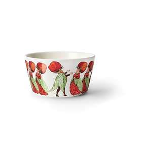 Design House Stockholm Elsa Beskow Jordgubbsfamiljen Bowl Ø130x70mm
