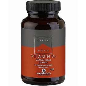 Terranova Vitamin D3 2000IU Complex 100 Capsules