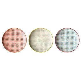 Bloomingville Carla Plate Ø25cm 3-pack