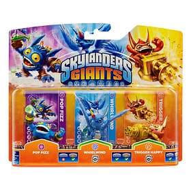 Skylanders Giants - Popfizz/Tr.Happy/Whirlwind(G) - 3 Pack