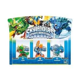 Skylanders Spyro's Adventure - Camo/Ignitor/Warnado - 3 Pack