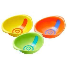 Munchkin White Hot Melamin Bowl 3-pack