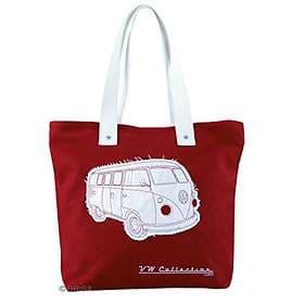 Brisa VW Collection Bus Canvas Shopper Bag