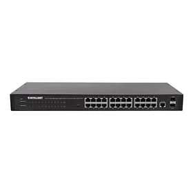 Intellinet 24-Port Web-Managed Gigabit Ethernet Switch with 2 SFP Ports (560917)