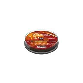 MediaRange CD-RW 700MB 12x 10-pack Cakebox