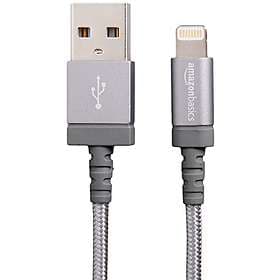 AmazonBasics Braided USB A - Lightning 0.9m