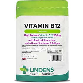 Lindens Vitamin B12 250mcg 120 Tablets
