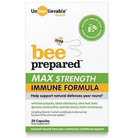 Unbeelievable Health Bee Prepared Max Strength 20 Capsules