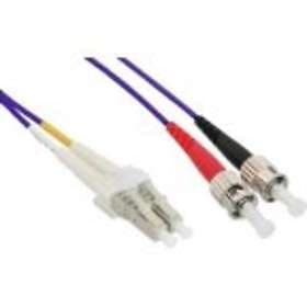 InLine Multimode OM4 50/125 LC - ST LSZH 2m