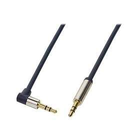 LogiLink Gold 3.5mm - 3.5mm (angled) 3m
