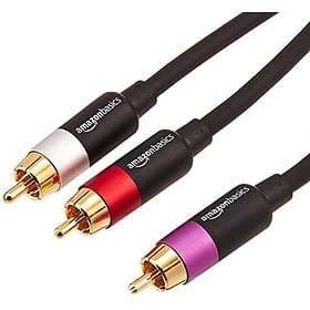 AmazonBasics 1RCA - 2RCA 2.4m