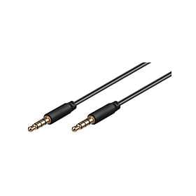 Goobay Slim 3.5mm - 3.5mm (2x 4-pole) 3m