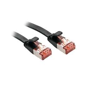Lindy Flat U/FTP Cat6 RJ45 - RJ45 Snagless LSZH 10m