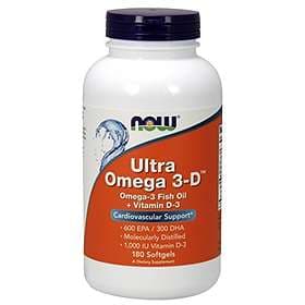 Now Foods Ultra Omega 3-D 180 Capsules