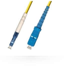 MicroConnect Singlemode OS2 9/125 Simplex LC/UPC - SC/UPC 1m