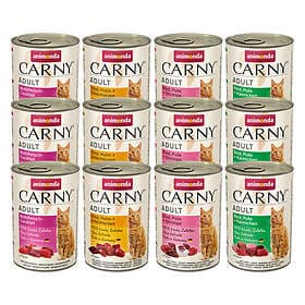 Animonda Cat Carny Fleisch Menue Adult Beef & Poultry 12x0.4kg