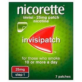 Nicorette Invisipatch Transdermal Patch 25mg/16h 7pcs