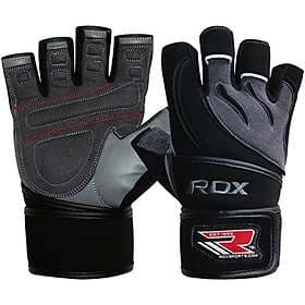 Rdx Sports Leather Bodybuilding Gym Weight Lifting Gloves