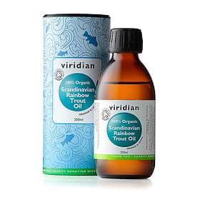 Viridian 100% Organic Scandinavian Rainbow Trout Oil 200ml