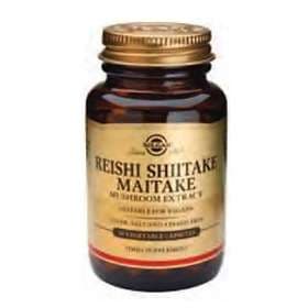 Solgar Reishi Shiitake Maitake 50 Capsules