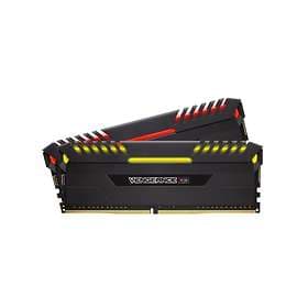 Corsair Vengeance Black RGB LED DDR4 2666MHz 2x8GB (CMR16GX4M2A2666C16)