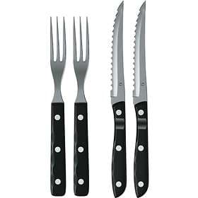 Gense Old Farmer Black Barbecue Cutlery Set 4 pcs