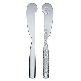 Alessi Dressed Butter Knife With Relief Decoration 160mm