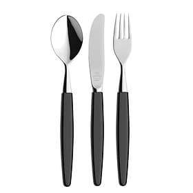 Skaugum Urban Black Cutlery Set 18 pcs