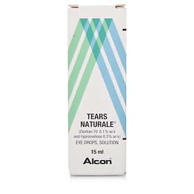 Alcon Natural Tears Eye Drops 15ml