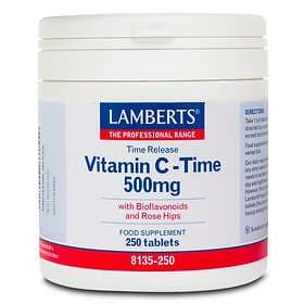 Lamberts Time Release Vitamin C 500mg 250 Tablets