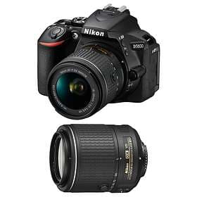 Nikon D5600 + AF-P 18-55/3.5-5.6 VR + 55-200/4.0-5.6 VR II