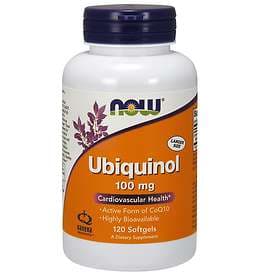 Now Foods Ubiquinol 100mg 120 Capsules