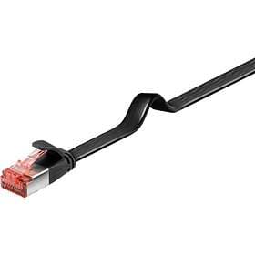 Goobay Flat U/FTP Cat6 RJ45 - RJ45 10m