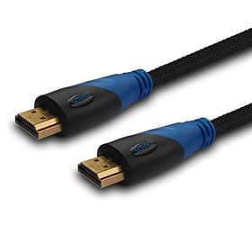 Savio Braided HDMI - HDMI High Speed with Ethernet 5m