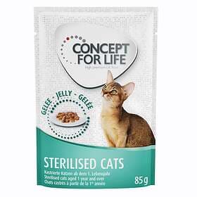 Concept for Life Cat Sterilised Pouches 48x0.085kg