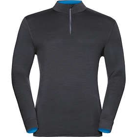Odlo Natural 100% Merino Warm Turtle Neck LS Shirt Half Zip (Men's)