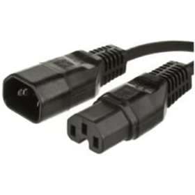 MicroConnect IEC C14 - IEC C15 1m
