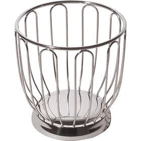 Alessi 370 Fruit Bowl Stainless Steel Ø220x225mm