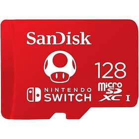 SanDisk Nintendo Switch microSDXC Class 10 UHS-I U3 100/90MB/s 128GB
